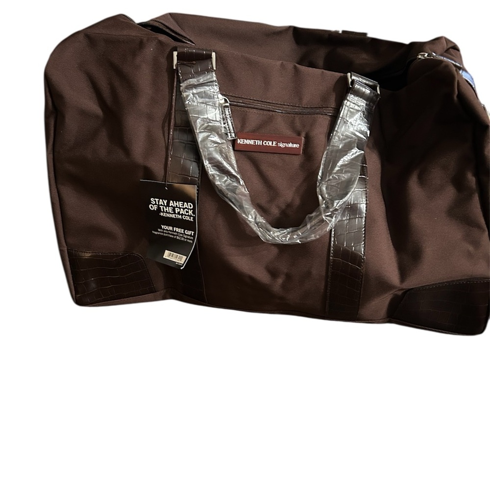 Kenneth Cole Dark Brown Duffel Bag
